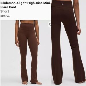Align Flare Pants Short